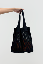 Hollow Knitted Shoulder Bag